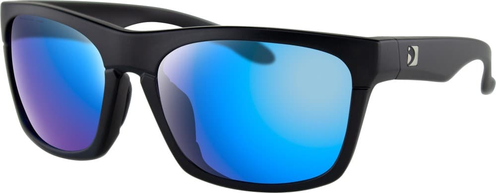 BOBSTER - BROU001H - Route Sunglasses - Matte Black - Purple Hd Light Blue Revo Mirror Lens