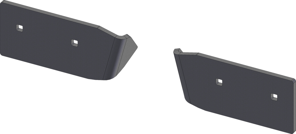 KFI - 106298-9-R - Wear Bar Kit V-Plow