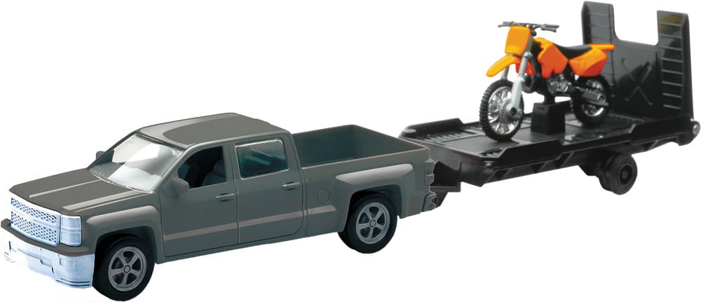 NEW RAY TOYS Mini Pick Up Truck with Dirt Bike