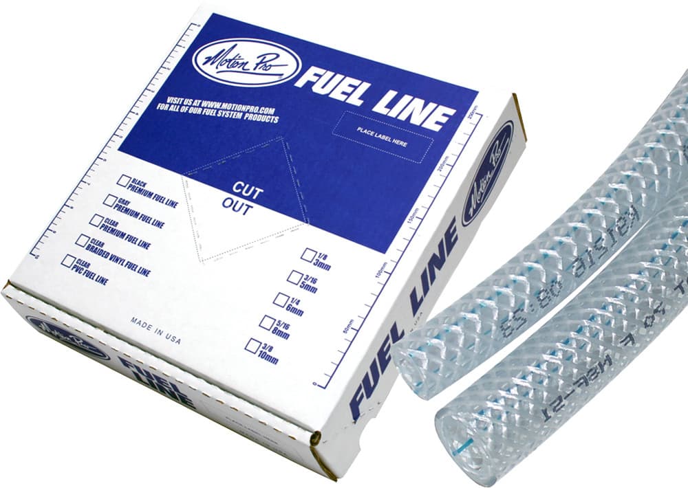 MOTION PRO - 12-0011 - Braided Vinyl Fuel Line