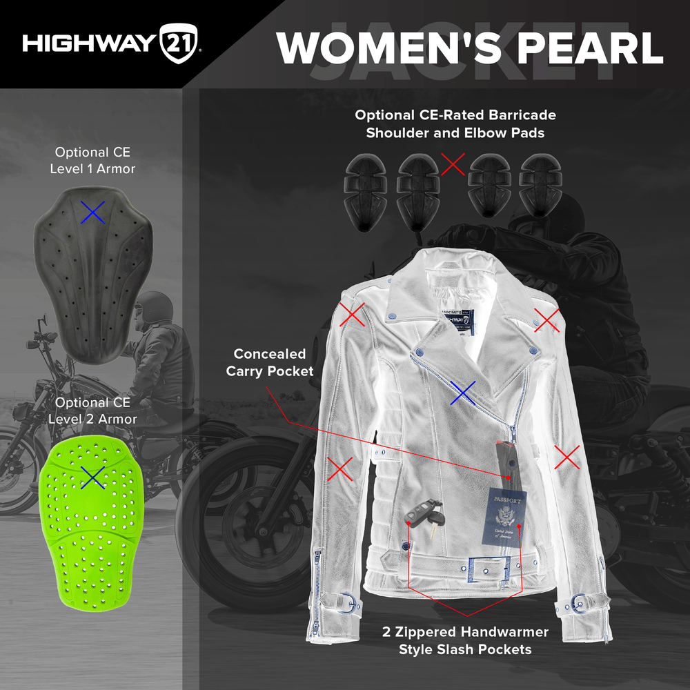 HIGHWAY 21 Women's Pearl Jacket