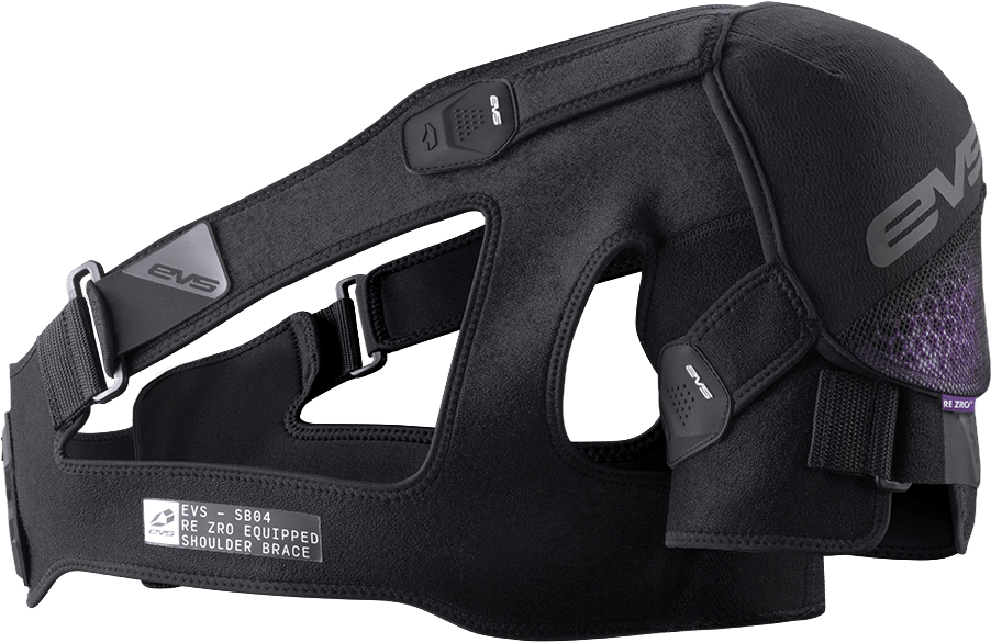 SB04 Pro Shoulder Brace W/ Rezro Black Md