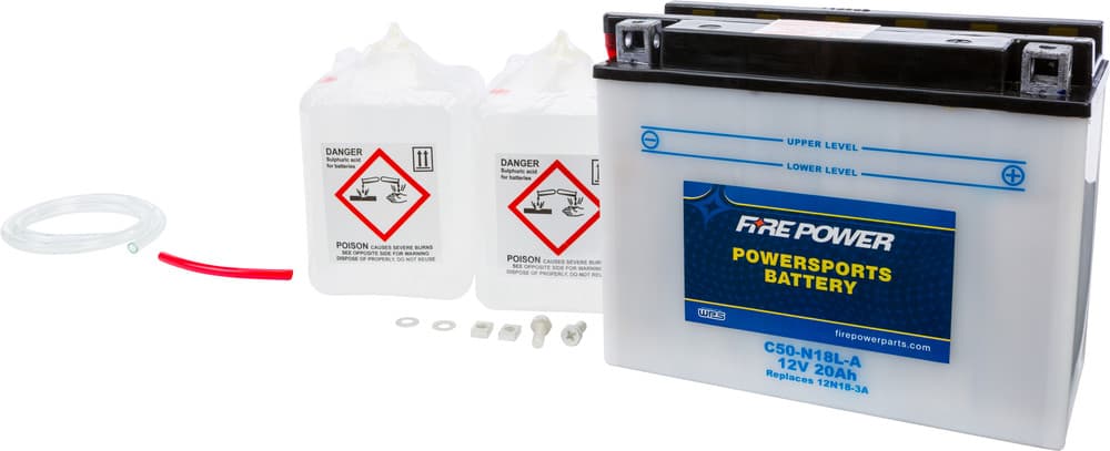 FIRE POWER 12V Heavy Duty vehicle battery - C50-N18L-A