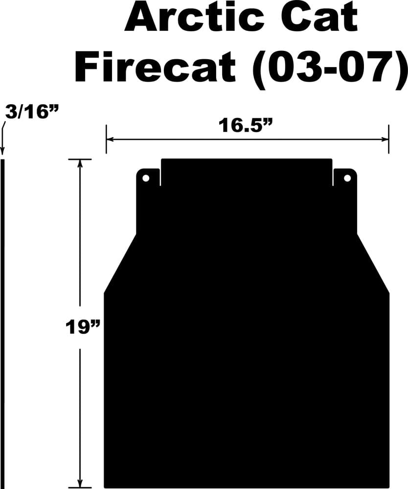 Snowflap Arctic Cat Firecat/Sabercat 03-07