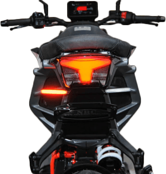 NEW RAGE CYCLES Fender Eliminator Fender Mudguard - 390-FE-24