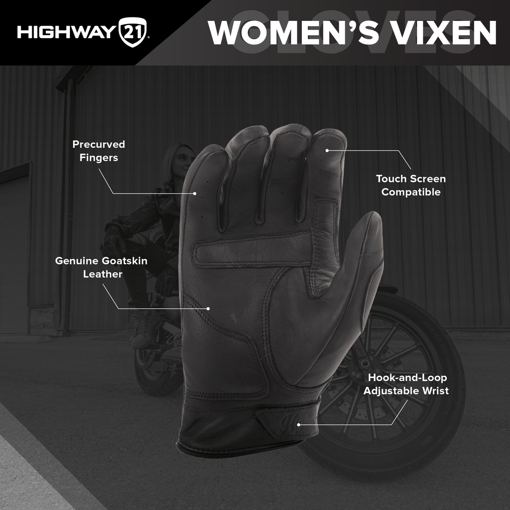 HIGHWAY 21 - #5884 489-0091~6 - Women's Vixen Gloves