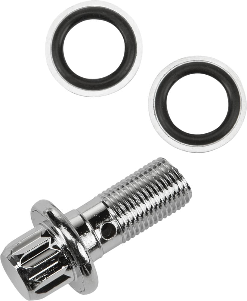 HARDDRIVE Banjo Bolt Kit Brake Hardware Cover