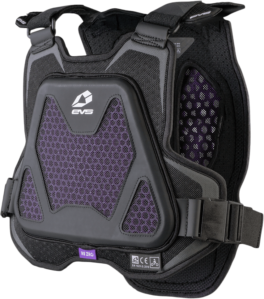 EVS - EVO-BK-Y - Evolution Chest Protector W/ Rezro