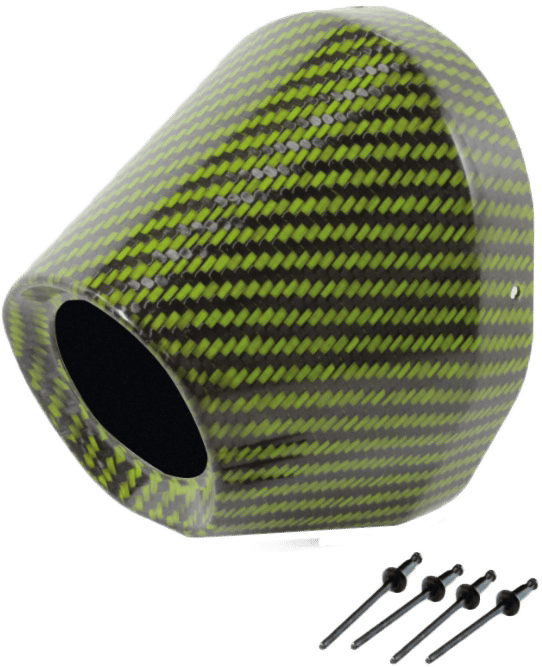 PRO CIRCUIT - PC4022-0009 - Exhaust Carbon End Cap