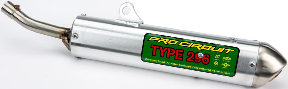 Pro Circuit Type 296 Spark Arrestor Slip-On Exhaust - SH02125-296-A