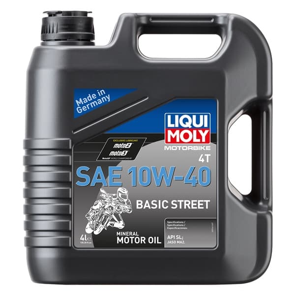 Liqui Moly - 20192 - Oil 4T Mineral Basic Street