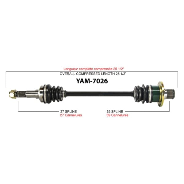 Complete Axle