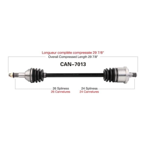 Complete Axle