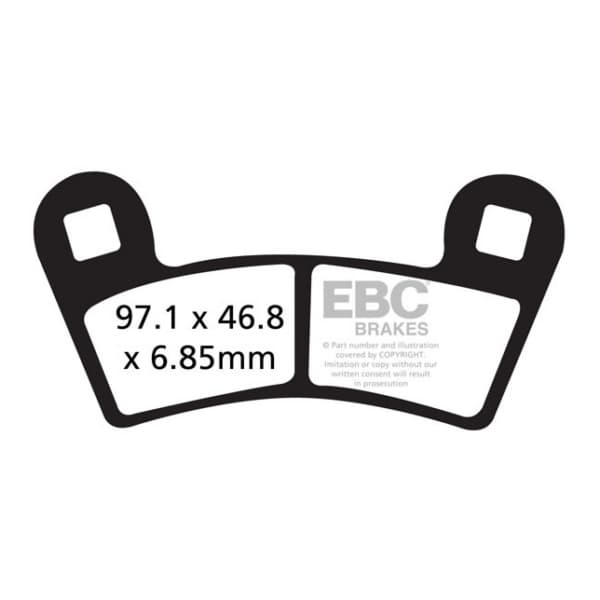 "SV" Severe Duty Brake Pad