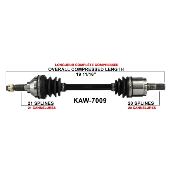 Complete Axle