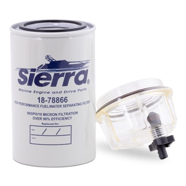 Sierra - 18-78867 - Fuel/Water Separating Kit With Collection Bowl