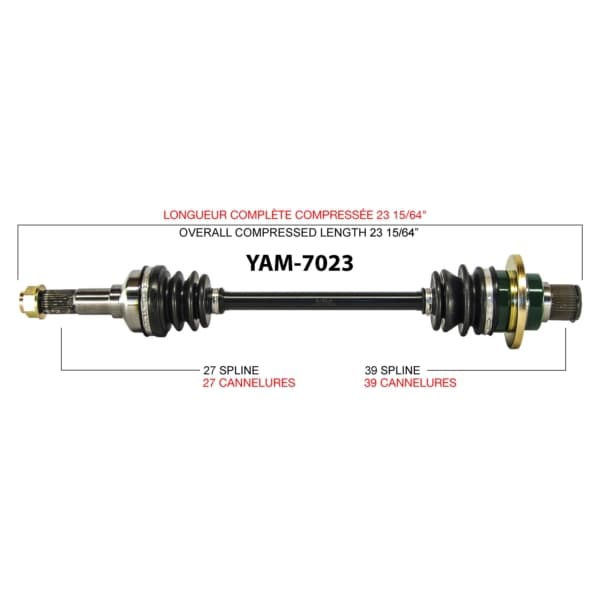 Complete Axle