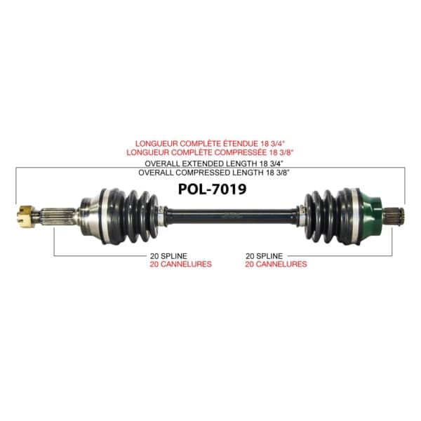 Complete Axle
