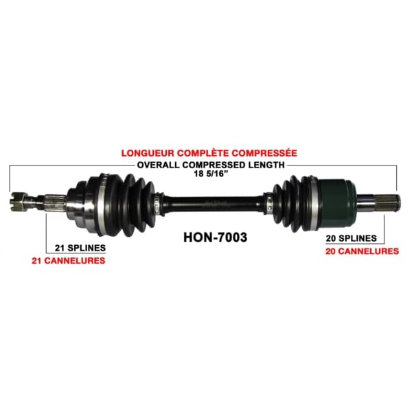 Complete Axle