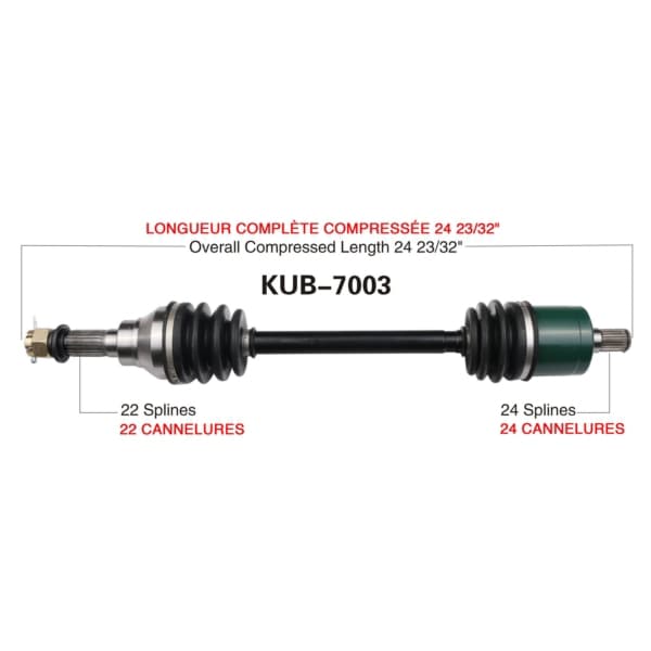 Complete Axle