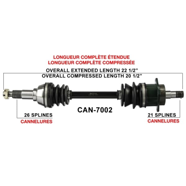 Complete Axle
