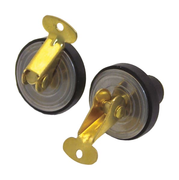 Deck & Baitwell Plug - Brass