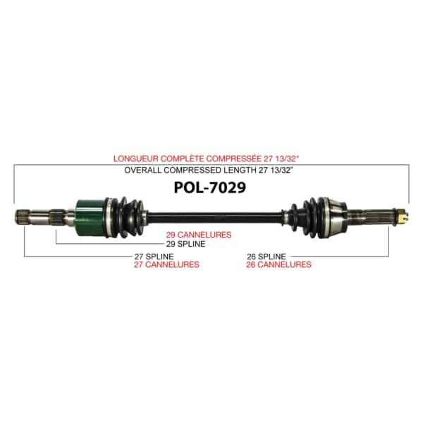 Complete Axle