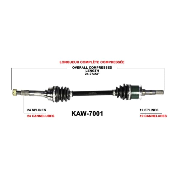 Complete Axle