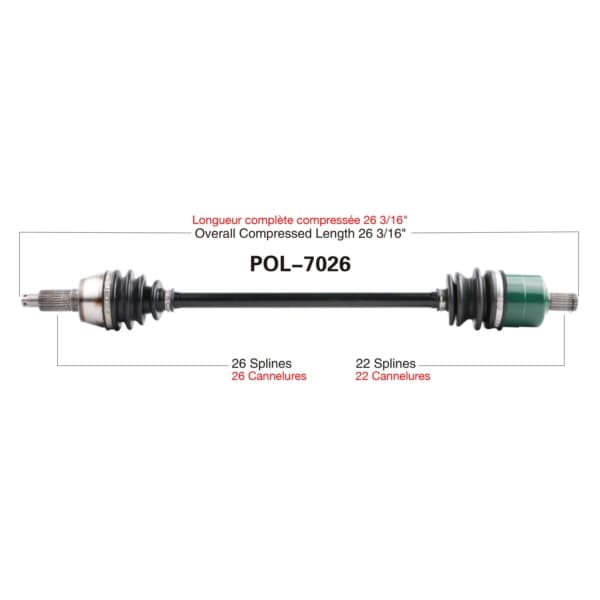 Complete Axle