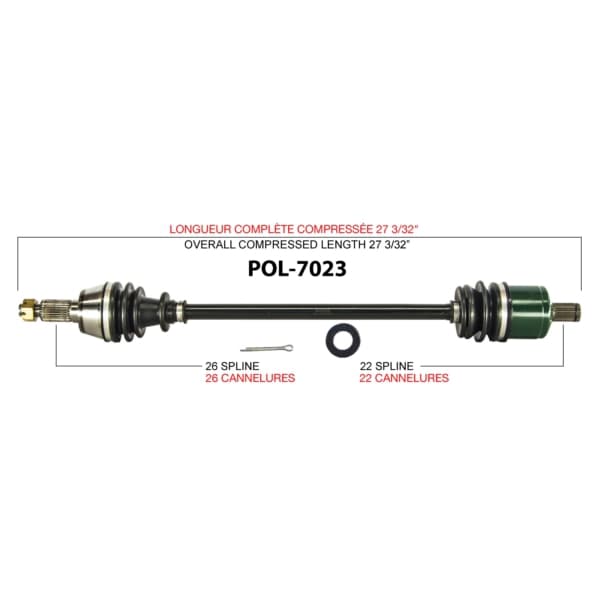 Complete Axle