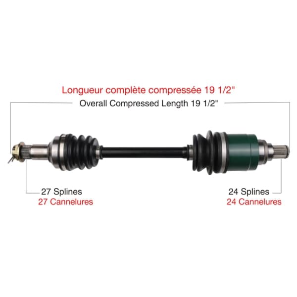 TrakMotive - ARC-7020 - Complete Axle