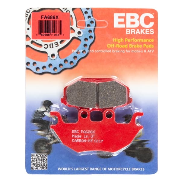 "X" Carbon Graphite Brake Pad