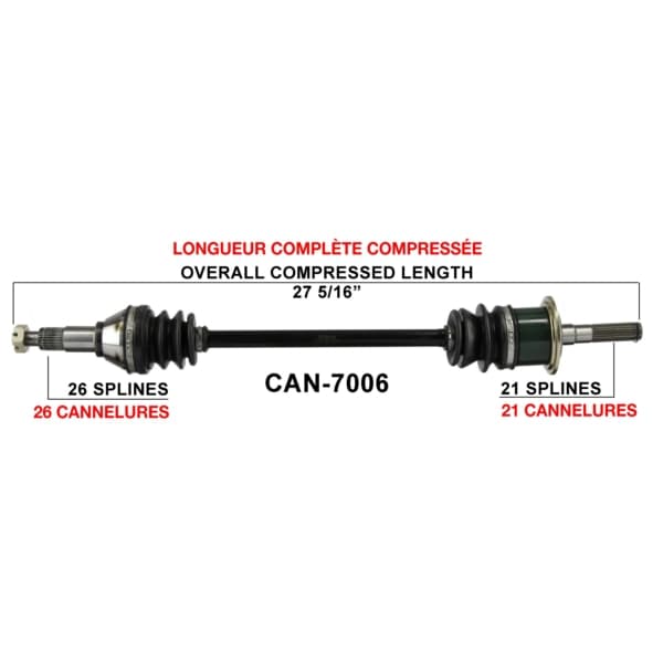 Complete Axle