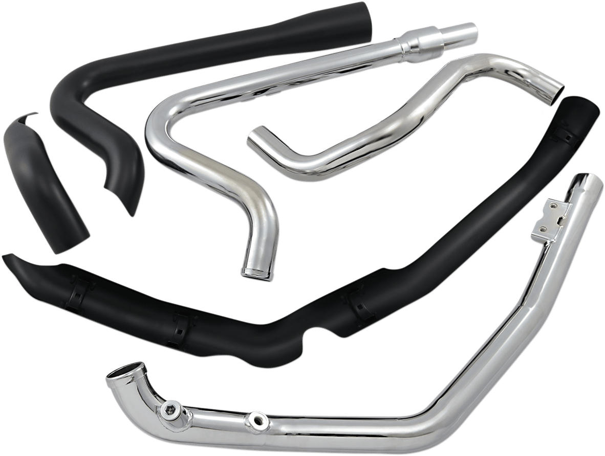 COBRA - 6257RB - True Dual Headpipes - Black - Dresser