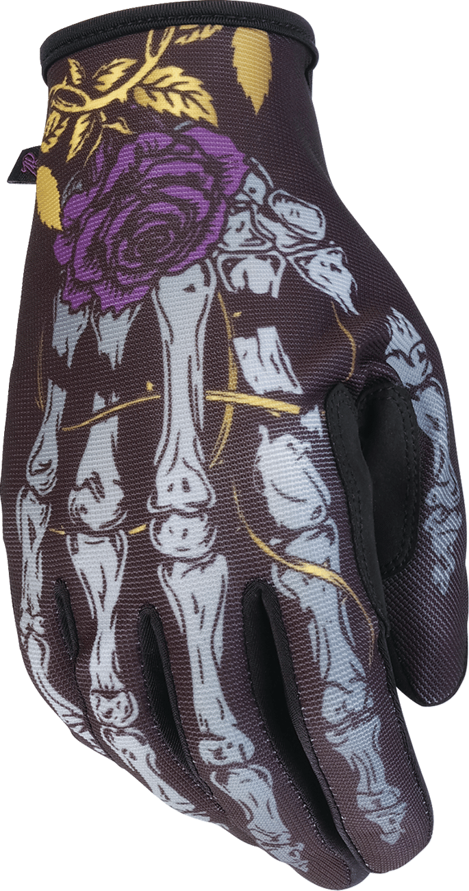 Women's Reflective Bone Gloves