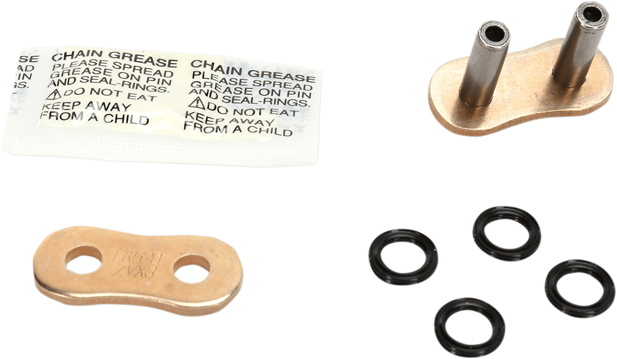 EK ZVX3 Chain Master Link Drive Chain - 520ZVX3-MLJ/G